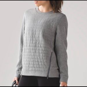 Ladies Lululemon Fleece Be True Crew